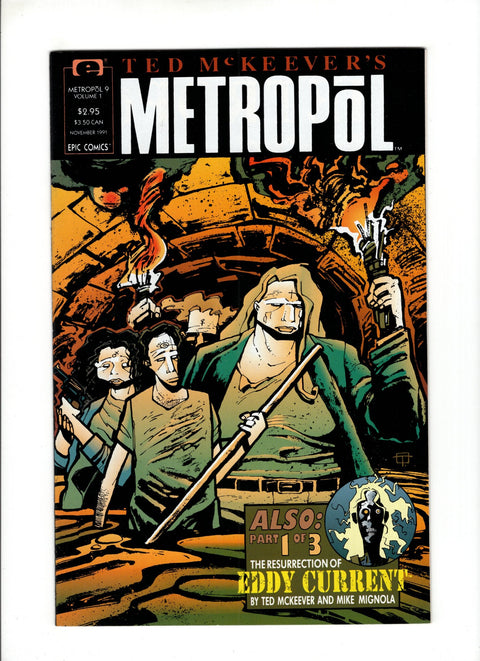 Ted McKeever's Metropol #9 (1991) Buy & Sell Comics Online Comic Shop Toronto Canada