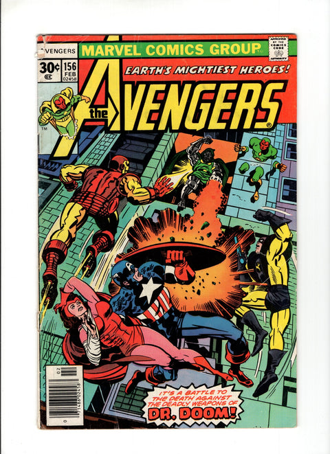 The Avengers, Vol. 1 #156 (1977) Buy & Sell Comics Online Comic Shop Toronto Canada