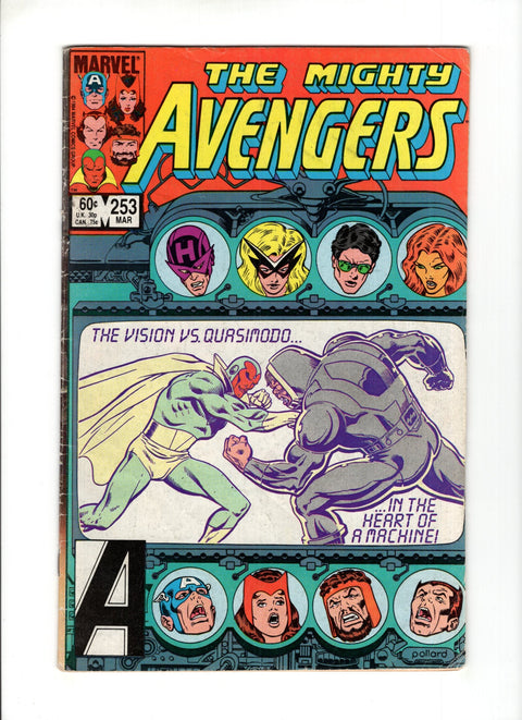 The Avengers, Vol. 1 #253 (1984) Buy & Sell Comics Online Comic Shop Toronto Canada