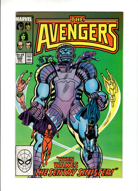 The Avengers, Vol. 1 #288 (1987) Buy & Sell Comics Online Comic Shop Toronto Canada