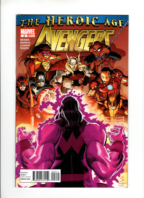 The Avengers, Vol. 4 #2 (2010) Buy & Sell Comics Online Comic Shop Toronto Canada