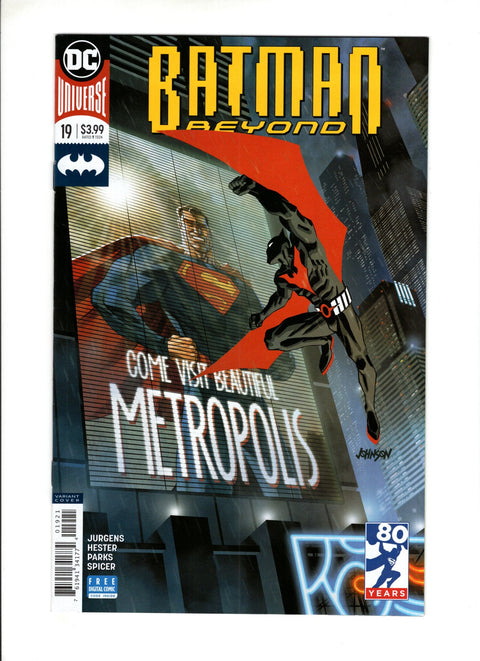Batman Beyond, Vol. 6 #19 (Cvr B) (2018) Dave Johnson Variant B Dave Johnson Variant Buy & Sell Comics Online Comic Shop Toronto Canada