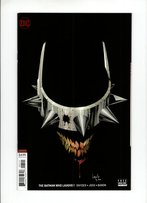 The Batman Who Laughs (2018) #1 (Cvr B) (2018) Greg Capullo Variant B Greg Capullo Variant Buy & Sell Comics Online Comic Shop Toronto Canada