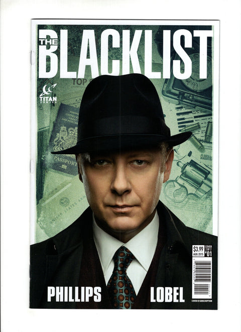 The Blacklist #1 (Cvr B-2) (2015) B-2 Buy & Sell Comics Online Comic Shop Toronto Canada