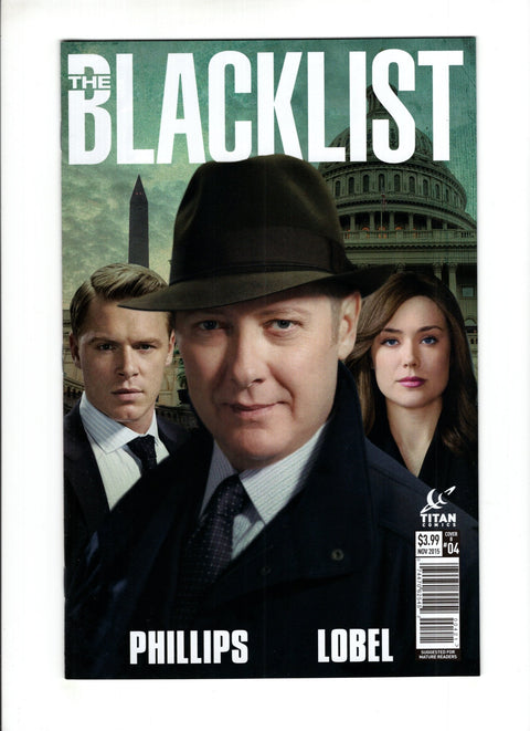 The Blacklist #4 (Cvr B) (2015) Photo Variant Cover B Photo Variant Cover Buy & Sell Comics Online Comic Shop Toronto Canada