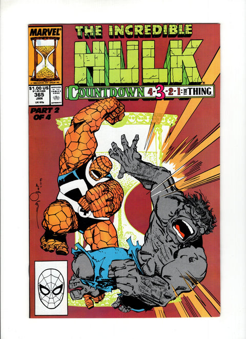 The Incredible Hulk, Vol. 1 #365 (1989) Buy & Sell Comics Online Comic Shop Toronto Canada