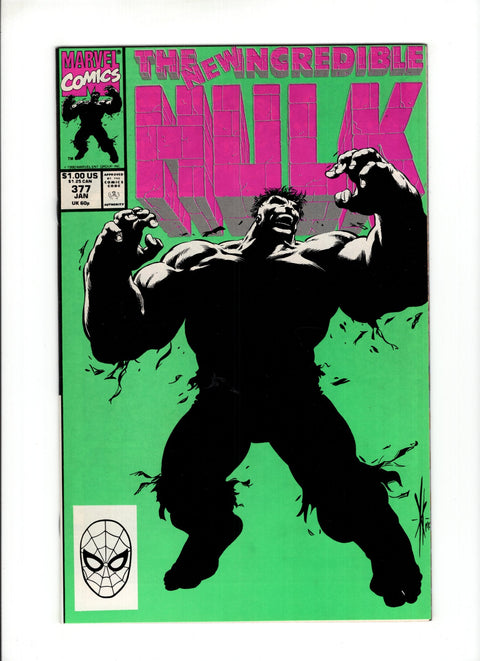 The Incredible Hulk, Vol. 1 #377 (1990) Buy & Sell Comics Online Comic Shop Toronto Canada