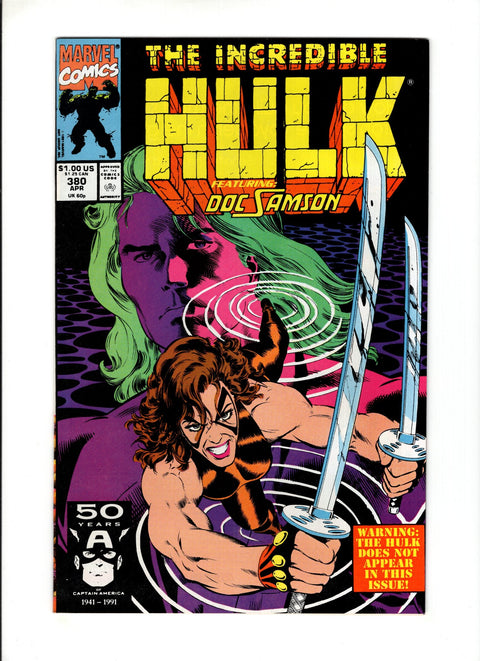 The Incredible Hulk, Vol. 1 #380 (1991) Buy & Sell Comics Online Comic Shop Toronto Canada