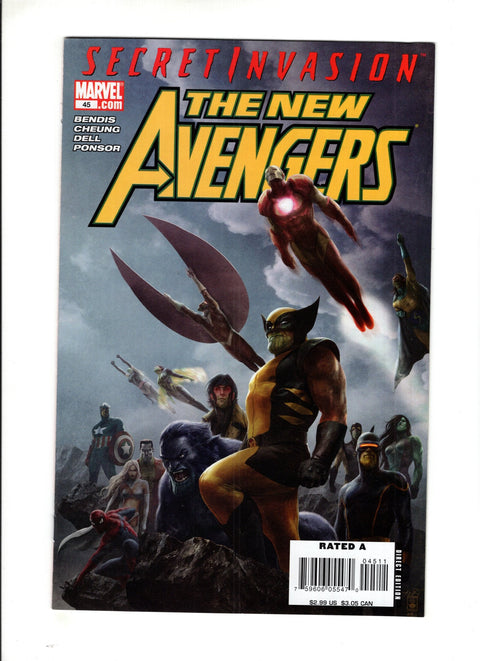 New Avengers, Vol. 1 #45 (2008) House of M #1 Homage House of M #1 Homage Buy & Sell Comics Online Comic Shop Toronto Canada