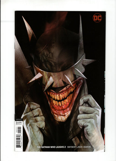 The Batman Who Laughs (2018) #2 (Cvr B) (2019) Variant Ben Oliver Cover  B Variant Ben Oliver Cover  Buy & Sell Comics Online Comic Shop Toronto Canada