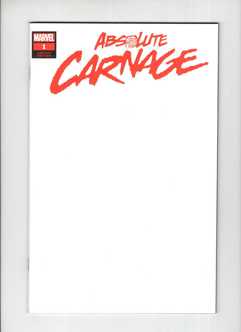 Absolute Carnage #1 (Cvr C) (2019) Blank Variant C Blank Variant Buy & Sell Comics Online Comic Shop Toronto Canada