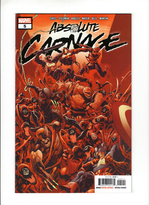Absolute Carnage #5 (Cvr A) (2019) Regular Ryan Stegman A Regular Ryan Stegman Buy & Sell Comics Online Comic Shop Toronto Canada