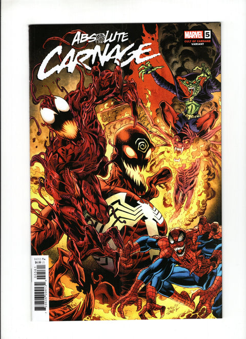 Absolute Carnage #5 (Cvr F) (2019) Incentive Mark Bagley Cult Of Carnage Variant F Incentive Mark Bagley Cult Of Carnage Variant Buy & Sell Comics Online Comic Shop Toronto Canada