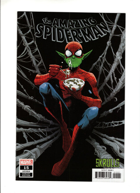 The Amazing Spider-Man, Vol. 5 #15 (Cvr B) (2019) Variant Lee Garbett Skrulls B Variant Lee Garbett Skrulls Buy & Sell Comics Online Comic Shop Toronto Canada