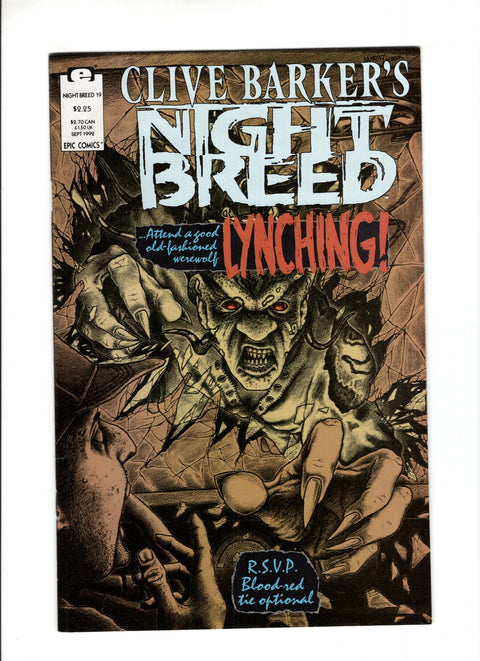 Clive Barker's: Night Breed (Marvel) #19 (1992) Buy & Sell Comics Online Comic Shop Toronto Canada