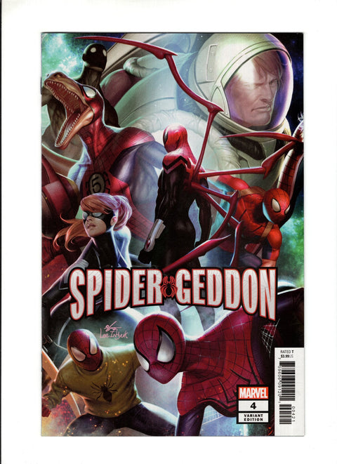 Spider-Geddon #4 (Cvr B) (2018) Variant In-Hyuk Lee Connecting B Variant In-Hyuk Lee Connecting Buy & Sell Comics Online Comic Shop Toronto Canada