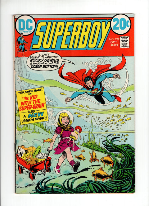 Superboy, Vol. 1 #191 (1972)      Buy & Sell Comics Online Comic Shop Toronto Canada