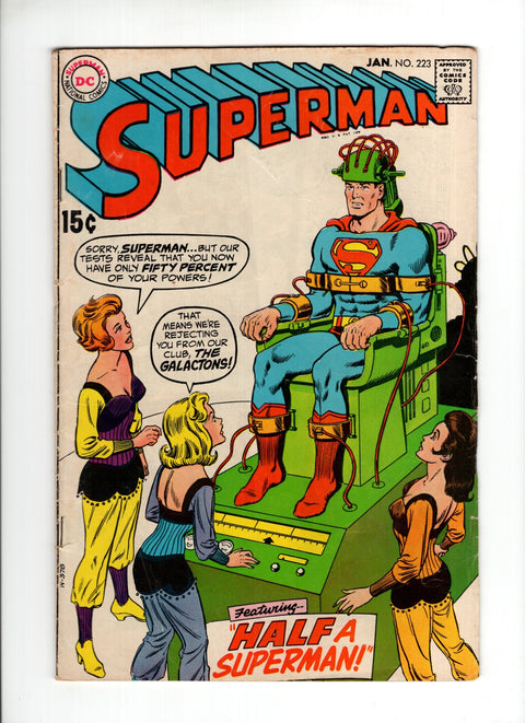 Superman, Vol. 1 #223 (1970) Buy & Sell Comics Online Comic Shop Toronto Canada