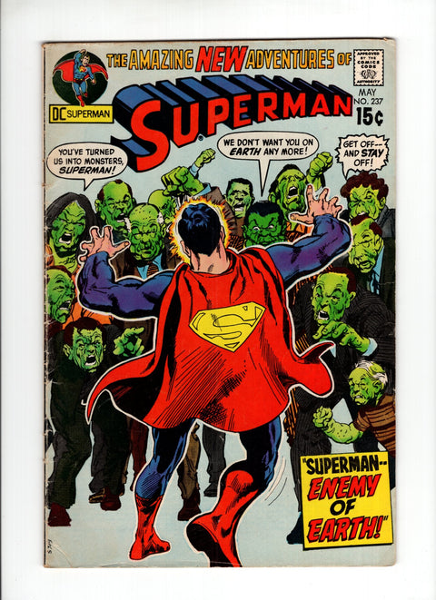 Superman, Vol. 1 #237 (1971) Neal Adams Cover Neal Adams Cover Buy & Sell Comics Online Comic Shop Toronto Canada