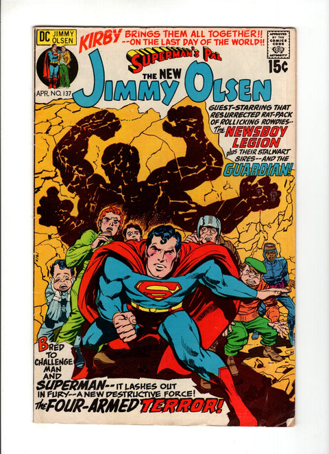 Superman's Pal Jimmy Olsen #137 (1971) Buy & Sell Comics Online Comic Shop Toronto Canada