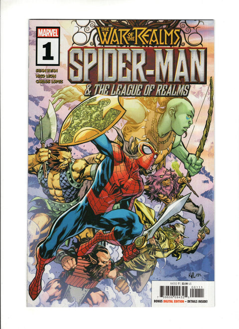 War of the Realms: Spider-Man & the League of Realm #1 (Cvr A) (2019) Regular Ken Lashley A Regular Ken Lashley Buy & Sell Comics Online Comic Shop Toronto Canada