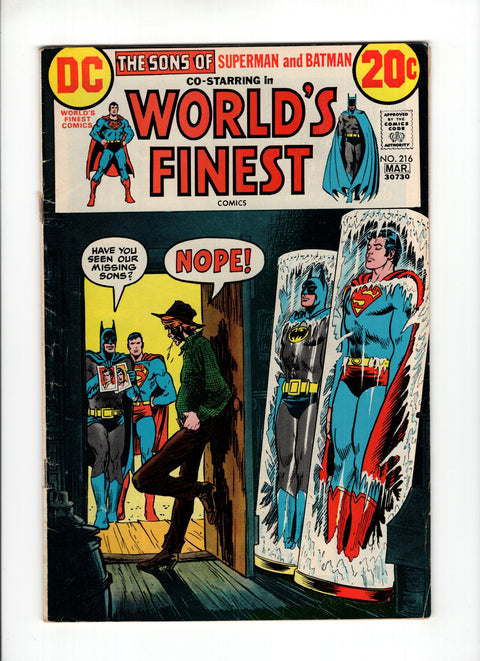 World's Finest Comics #216 (1973) Buy & Sell Comics Online Comic Shop Toronto Canada