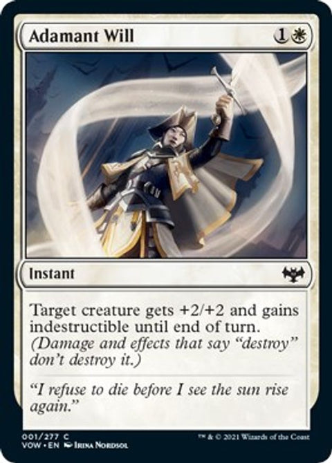 Adamant Will | Foil | VOW
