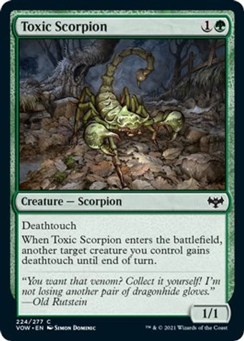 Toxic Scorpion | VOW