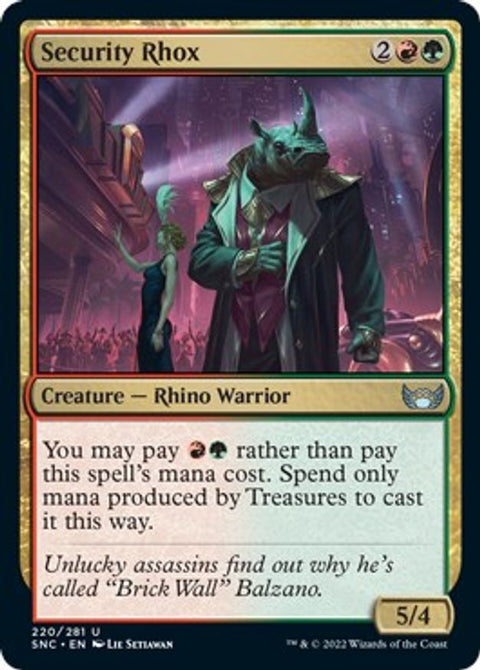 Security Rhox | Foil | SNC