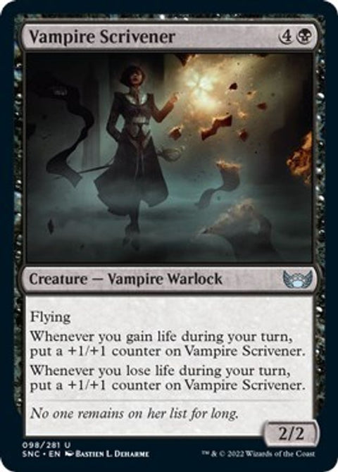Vampire Scrivener | SNC