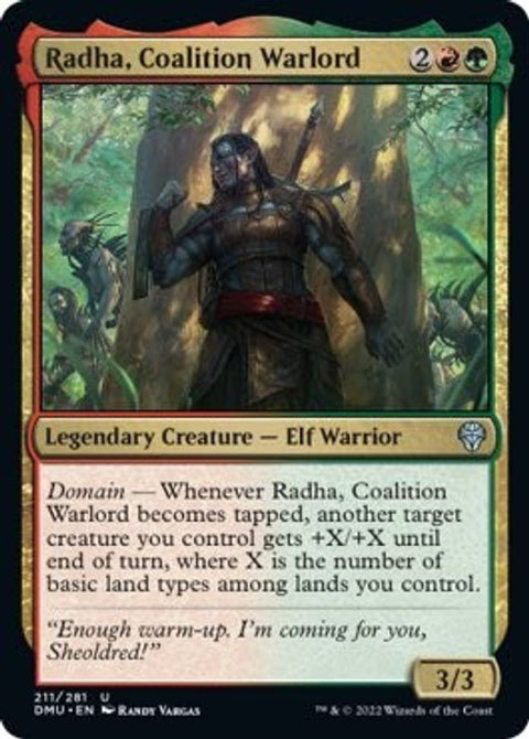 Radha, Coalition Warlord | DMU