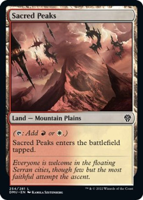 Sacred Peaks | DMU