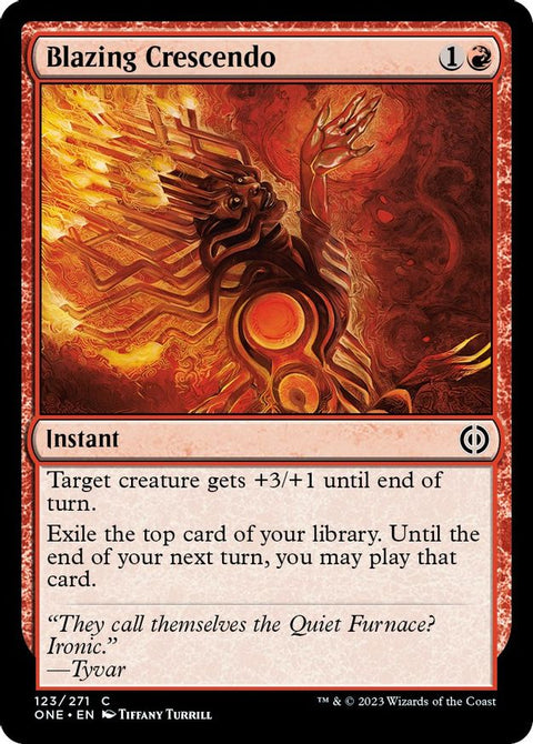 Blazing Crescendo | Foil | ONE