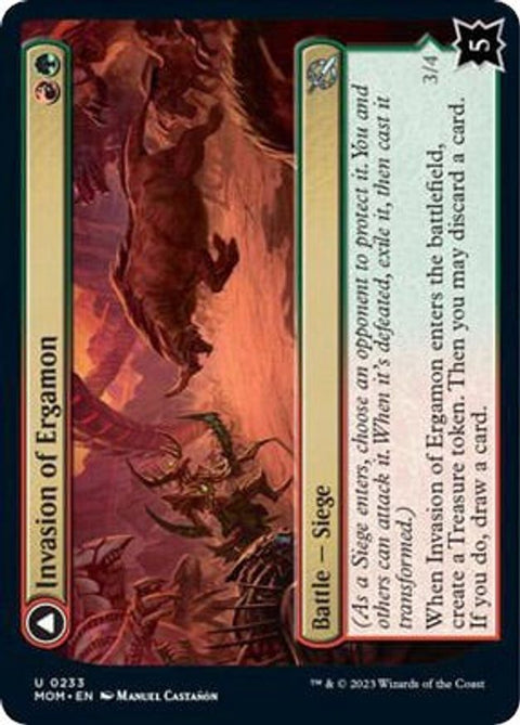 Invasion of Ergamon / Truga Cliffcharger | MOM