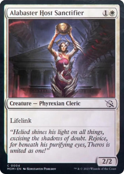 Alabaster Host Sanctifier | Foil | MOM