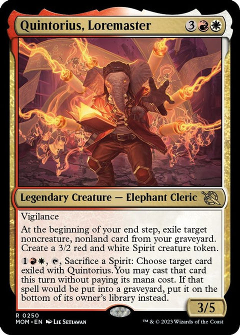 Quintorius, Loremaster | MOM