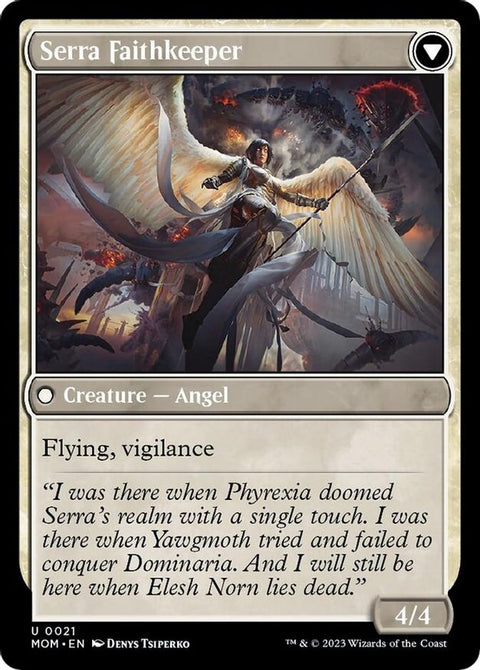 Invasion of Dominaria / Serra Faithkeeper | MOM