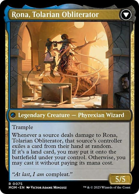 Rona, Herald of Invasion / Rona, Tolarian Obliterator | MOM