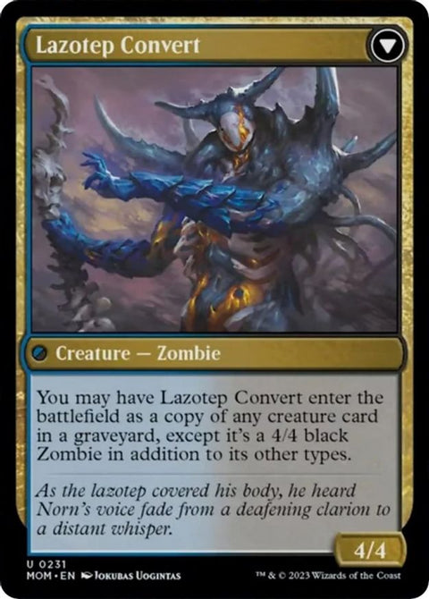 Invasion of Amonkhet / Lazotep Convert | MOM