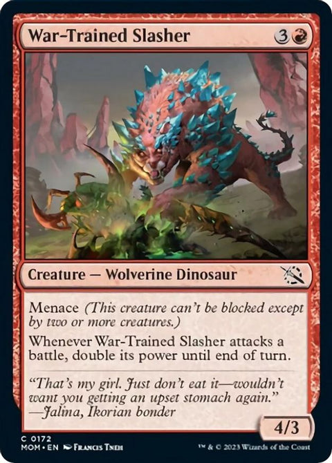 War-Trained Slasher | MOM