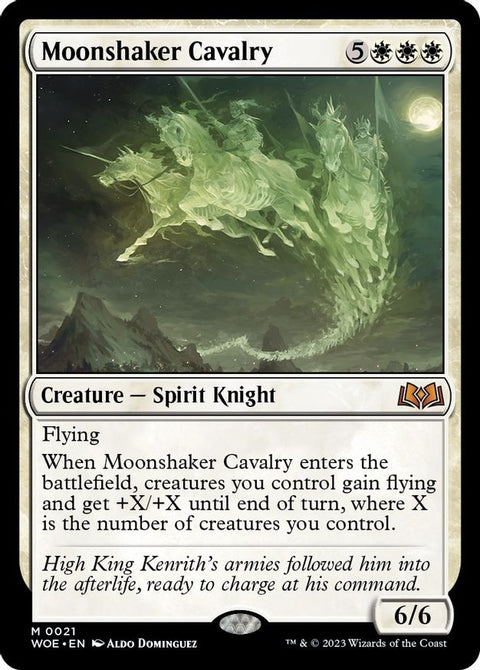 MTG | Moonshaker Cavalry | WOE