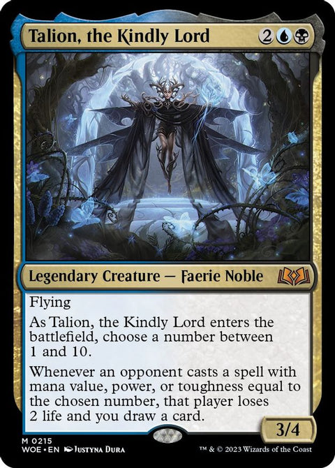 MTG | Talion, the Kindly Lord | WOE