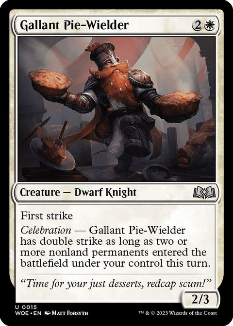 MTG | Gallant Pie-Wielder | WOE