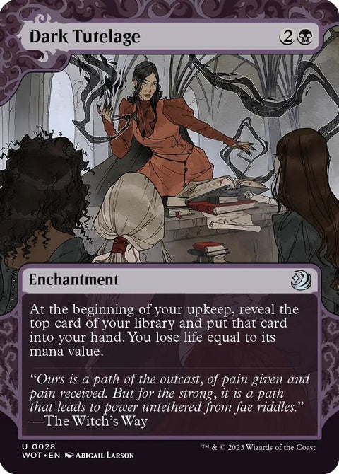 MTG | Dark Tutelage | WOT