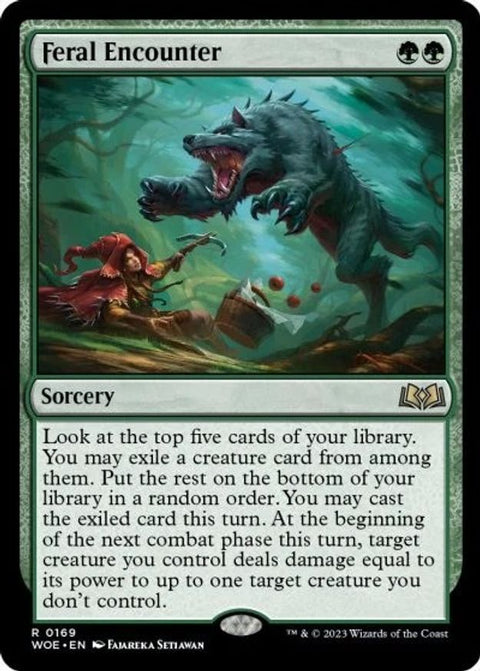 MTG | Feral Encounter | WOE