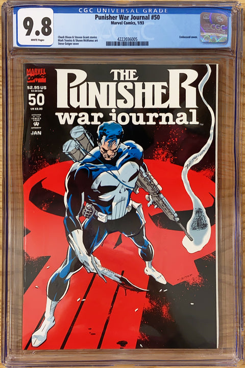 Punisher War Journal, Vol. 1 #50 (CGC 9.8) (1993)