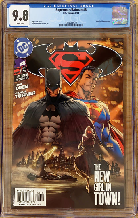 Superman / Batman #8 (CGC 9.8) (2004) 1st Kara Zor-El
