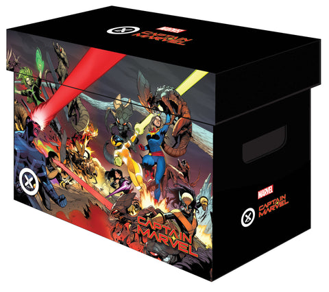 Marvel Graphic Comic Short Box: Captain Marvel / X-Men (PICKUP / DELIVERY ONLY) Marvel Comics