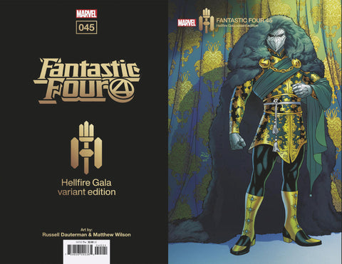 Fantastic Four, Vol. 6 Russell Dauterman Hellfire Gala Cover