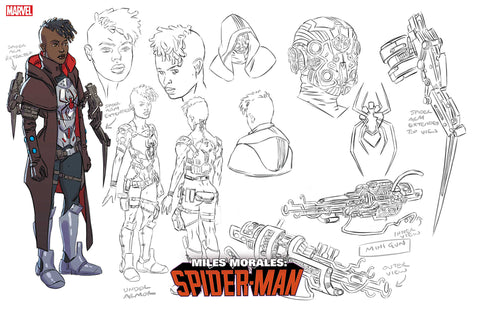 Miles Morales: Spider-Man 1:10 Allen Design Var